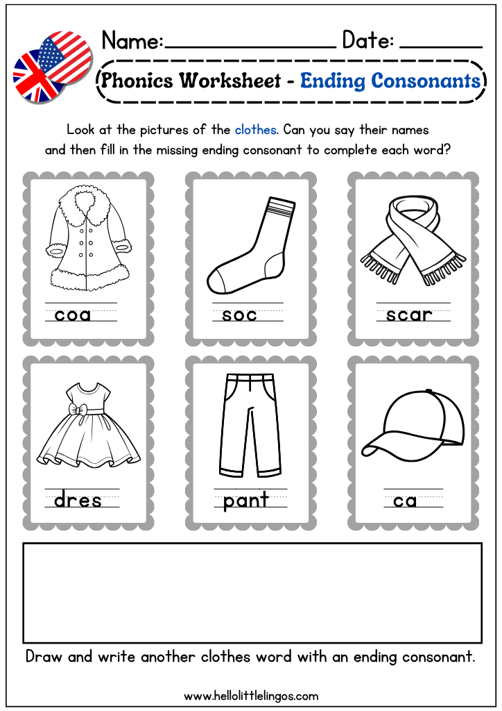 Free printable phonics flashcards and activities