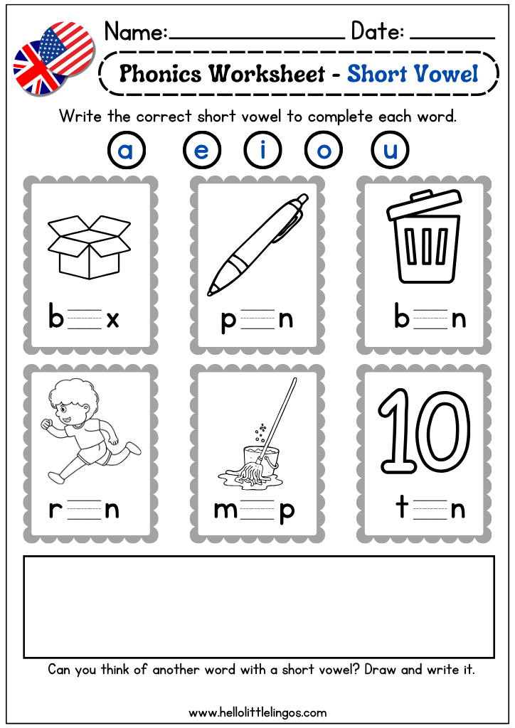 Printable beginning sounds worksheets for preschoolers