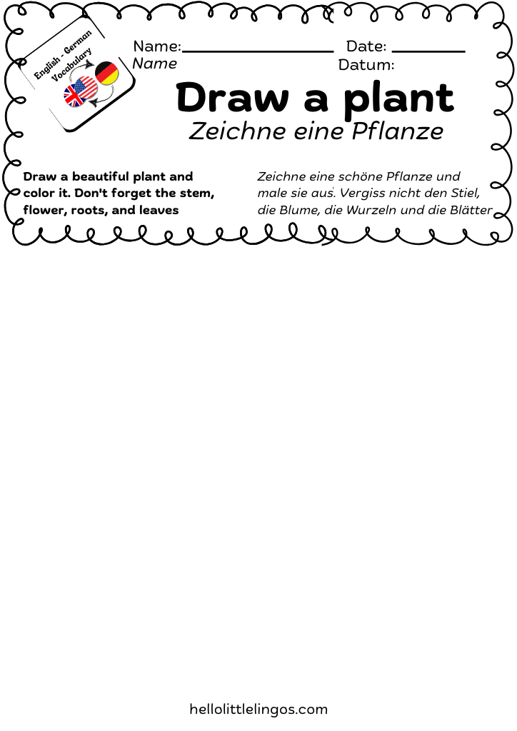 drawing activities for kids - free printable