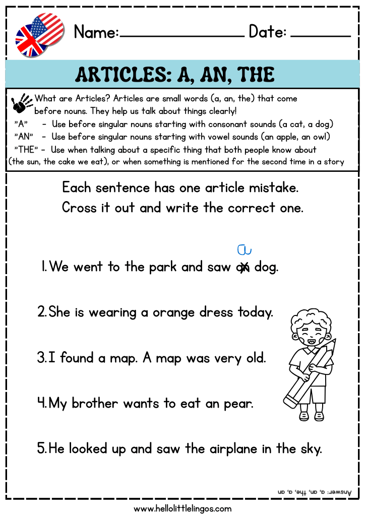 fun grammar worksheets exercises for homeschoolers, free download
