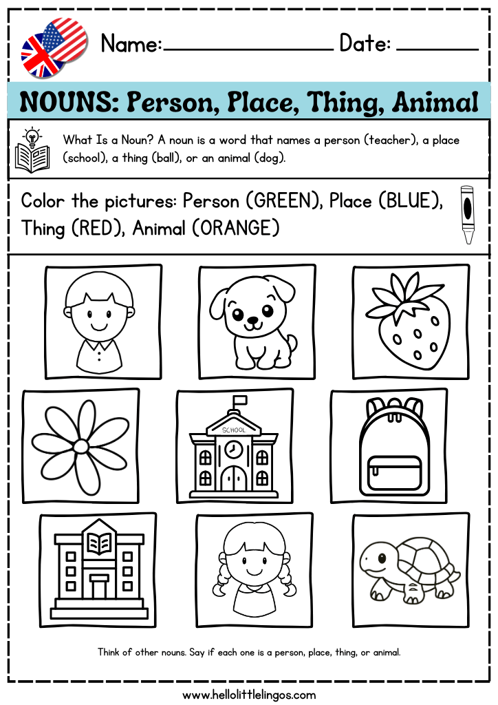 english grammar games and activiries for kids, free pdf